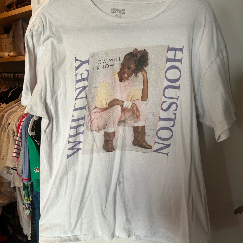 Whitney Houston Graphic T-Shirt